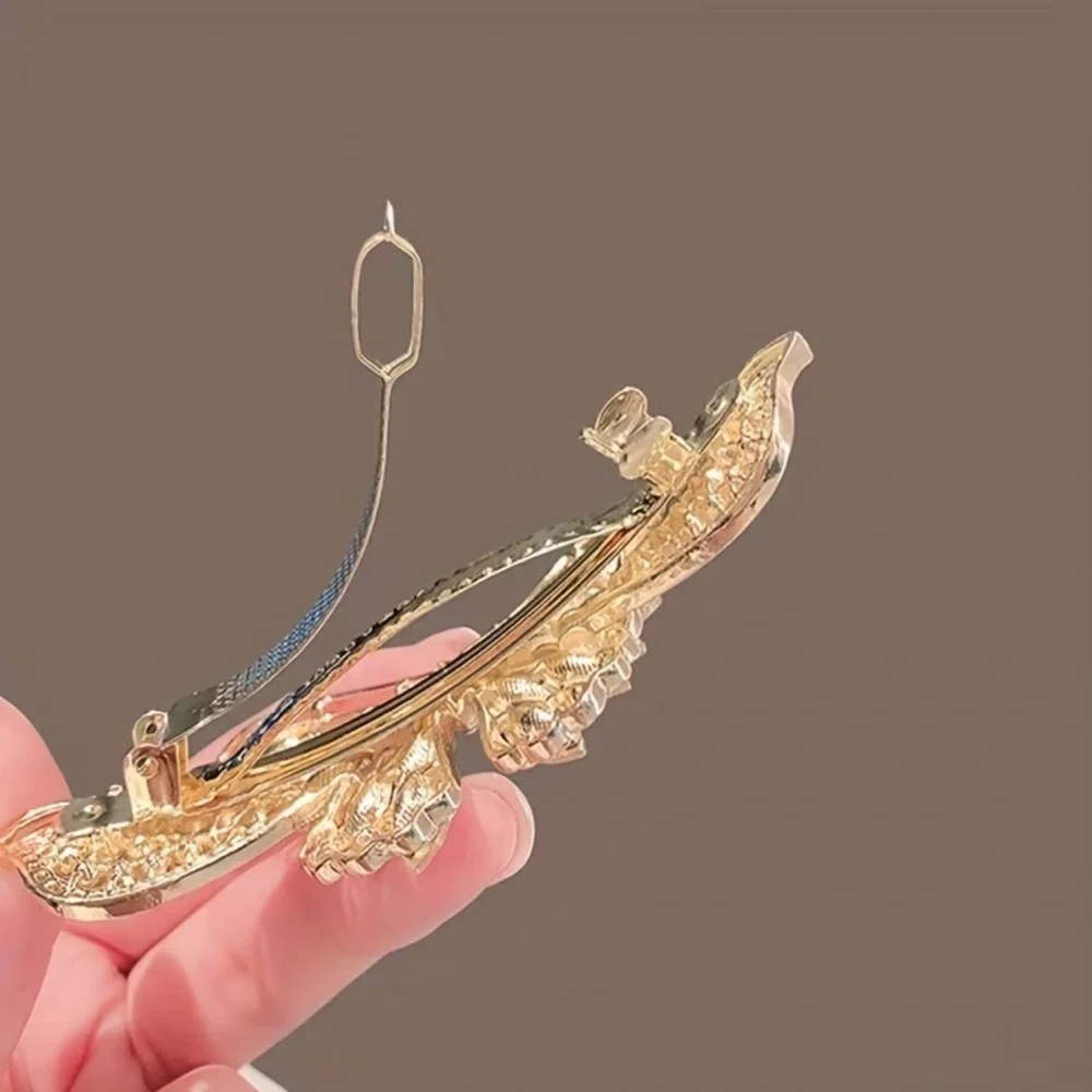 Elegant Gold Butterfly Hair Clip. Cute Butterfly Hair Accessories 🦋 A6-213